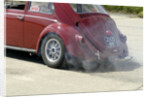 VW Beetle Burning out by Unknown