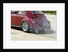 VW Beetle Burning out by Unknown