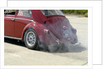 VW Beetle Burning out by Unknown