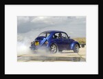VW Beetle Burning out by Unknown
