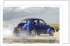 VW Beetle Burning out by Unknown