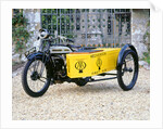 1927 Triumph AA Combination by Unknown
