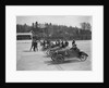 Morris, Morgan and Crouch cars on the start line of a motor race, Brooklands, 1914 by Bill Brunell