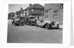 1930 Alfa-Romeo, Chrysler Coupe and Bugatti Type 43 2262cc by Bill Brunell