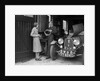 Denis Evans working on his Bugatti Type 43 2262cc by Bill Brunell