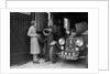 Denis Evans working on his Bugatti Type 43 2262cc by Bill Brunell