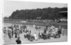 Motor race at Donington Park, Leicestershire, 1936 by Bill Brunell