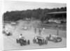 Motor race at Donington Park, Leicestershire, 1936 by Bill Brunell