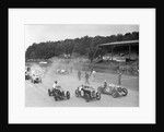Motor race at Donington Park, Leicestershire, 1936 by Bill Brunell