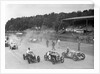 Motor race at Donington Park, Leicestershire, 1936 by Bill Brunell