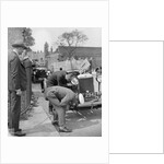 Inspecting the Star car of B Mott by Bill Brunell