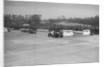ERA cars of Jock Manby-Colegrave and Raymond Mays, JCC International Trophy, Brooklands, 2 May 1936 by Bill Brunell