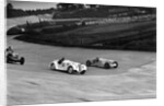 MG K3, Frazer-Nash BMW and Alvis cars racing at Brooklands by Bill Brunell