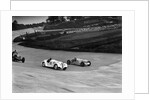 MG K3, Frazer-Nash BMW and Alvis cars racing at Brooklands by Bill Brunell