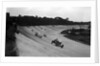 Bentley leading a Barnato-Hassan Special and a Jensen, October Long Handicap, Brooklands, 1938 by Bill Brunell