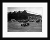 Cars racing at the MCC Members Meeting, Brooklands, 10 September 1938 by Bill Brunell