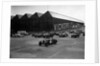 Cars racing at the MCC Members Meeting, Brooklands, 10 September 1938 by Bill Brunell