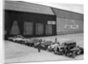 Cars on the start line at the JCC Members' Day, Brooklands, 8 July 1939 by Bill Brunell