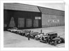Cars on the start line at the JCC Members' Day, Brooklands, 8 July 1939 by Bill Brunell