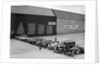 Cars on the start line at the JCC Members' Day, Brooklands, 8 July 1939 by Bill Brunell