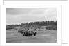 Frazer-Nash BMW 328 and Riley at the chicane, JCC Members Day, Brooklands, 1939 by Bill Brunell