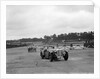 Cars racing through the chicane, JCC Members Day, Brooklands, 8 July 1939 by Bill Brunell