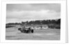 J Cleland's Ford V8 and JH Barker's Riley Lynx at the chicane, JCC Members Day, Brooklands, 1939 by Bill Brunell