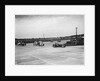 Motor race on the Campbell Circuit at Brooklands by Bill Brunell