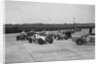 Cars racing at the BARC Meeting on the Campbell Circuit, Brooklands, 15 October 1938 by Bill Brunell