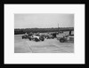 Cars racing at the BARC Meeting on the Campbell Circuit, Brooklands, 15 October 1938 by Bill Brunell