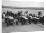 Frazer-Nash, Samson and Riley cars at an Inter-Club Meeting, Brooklands, 20 June 1931 by Bill Brunell