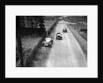 Two MG M types passing a broken down 1928 Alta Prototype, JCC Members Day, Brooklands, 4 July 1931 by Bill Brunell