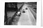 Two MG M types passing a broken down 1928 Alta Prototype, JCC Members Day, Brooklands, 4 July 1931 by Bill Brunell