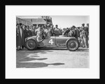 Earl Howe in his Delage GP at the BARC Meeting, Brooklands, 25 May 1931 by Bill Brunell
