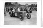 Frazer-Nash 1496 cc stripped for racing at Brooklands by Bill Brunell