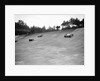 Invicta, Talbot and Frazer-Nash cars racing on the Members Banking at Brooklands by Bill Brunell