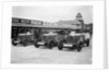 Talbot 105s of John Cobb and Tim Rose-Richards at the BRDC 500 Mile Race, Brooklands, 1931 by Bill Brunell