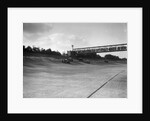 Cars racing on Byfleet Banking during the BRDC 500 Mile Race, Brooklands, 3 October 1931 by Bill Brunell