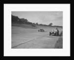 Cars racing on Byfleet Banking during the BRDC 500 Mile Race, Brooklands, 3 October 1931 by Bill Brunell