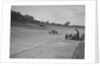 Cars racing on Byfleet Banking during the BRDC 500 Mile Race, Brooklands, 3 October 1931 by Bill Brunell