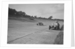 Cars racing on Byfleet Banking during the BRDC 500 Mile Race, Brooklands, 3 October 1931 by Bill Brunell