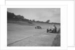 Cars racing on Byfleet Banking during the BRDC 500 Mile Race, Brooklands, 3 October 1931 by Bill Brunell