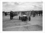 Riley 9 Brooklands at the LCC Relay GP, Brooklands, 25 July 1931 by Bill Brunell