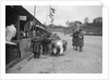 N Black and CW Fiennes' MG C type in the pits at the JCC Double Twelve race, Brooklands, May 1931 by Bill Brunell