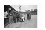 N Black and CW Fiennes' MG C type in the pits at the JCC Double Twelve race, Brooklands, May 1931 by Bill Brunell