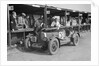 Clive Gallop and Leon Cushman's Aston Martin in the pits, JCC Double Twelve race, Brooklands, 1931 by Bill Brunell