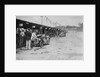 Austin Ulster and MG C type in the pits at the JCC Double Twelve race, Brooklands, 8/9 May 1931 by Bill Brunell