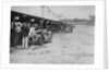 Austin Ulster and MG C type in the pits at the JCC Double Twelve race, Brooklands, 8/9 May 1931 by Bill Brunell