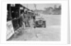Austin Ulster of ECH Randall and WE Harker in the pits, JCC Double Twelve race, Brooklands, 1931 by Bill Brunell