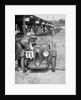 MG C type of Ron Horton and Bill Humphreys in the pits, JCC Double Twelve race, Brooklands, 1931 by Bill Brunell